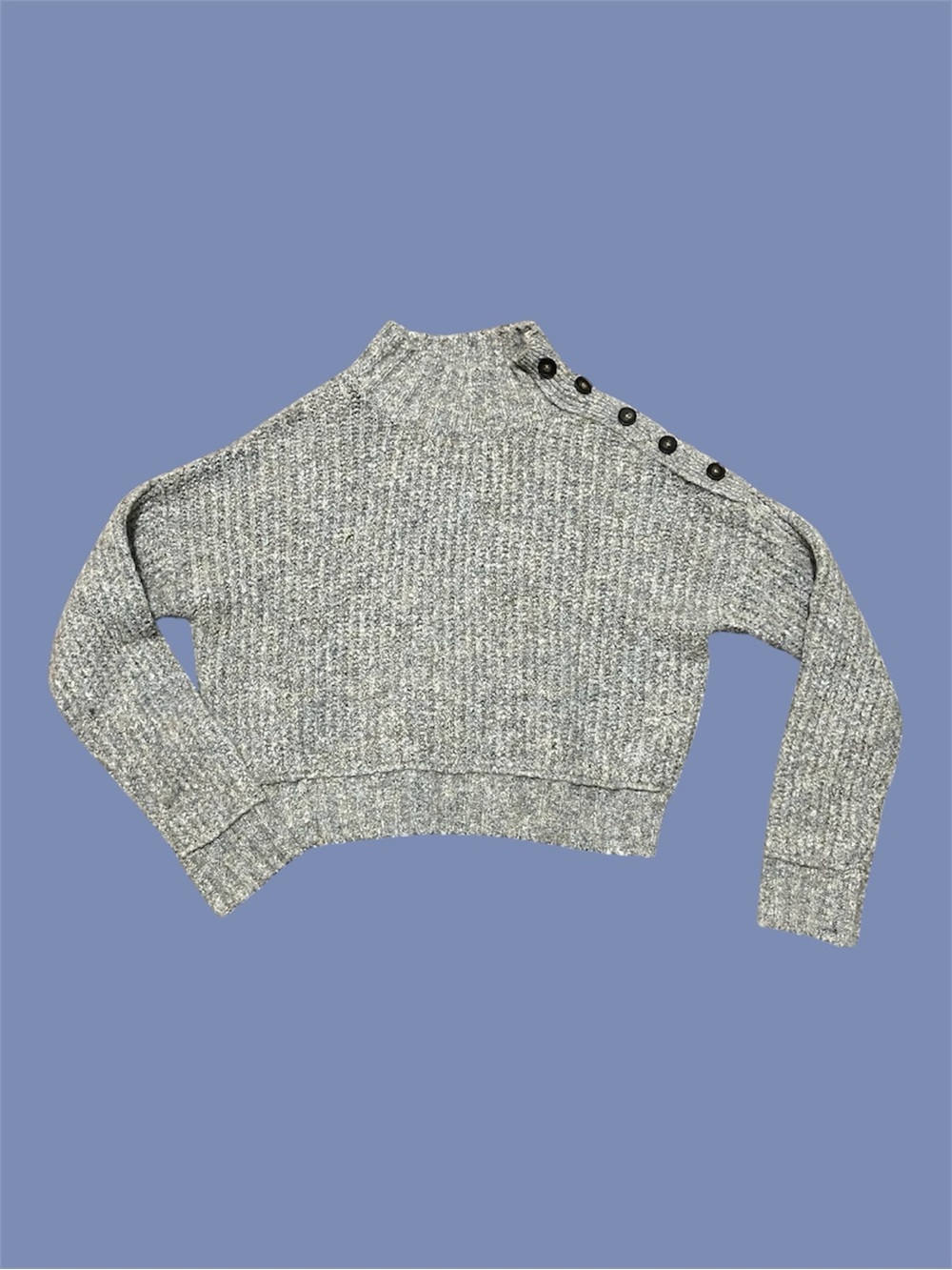 Jessica Simpson grey knit sweater size women’s M